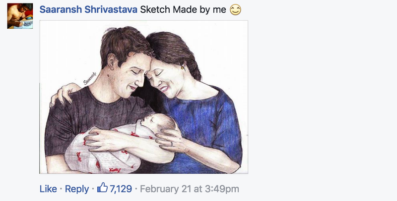 Illustration for article titled The Bizarre World of Unsolicited Mark Zuckerberg Fan Art